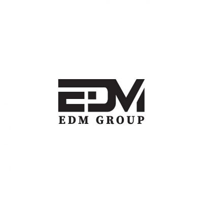 EDM black logo